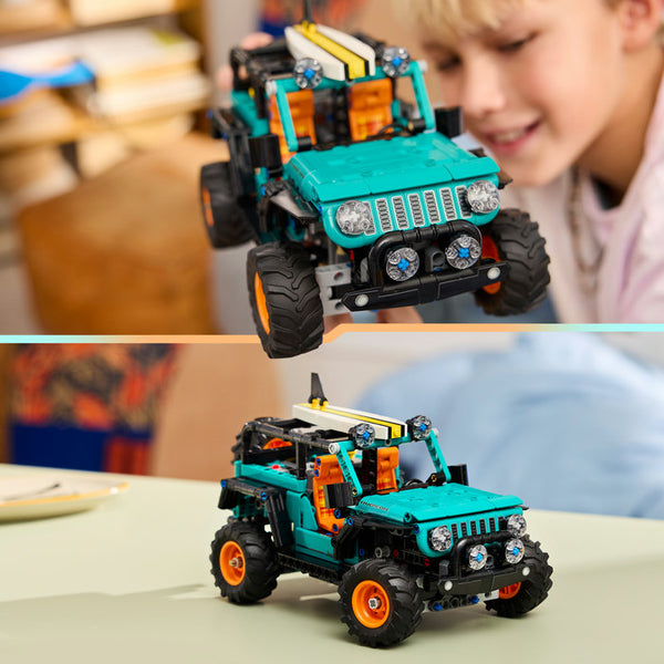 LEGO Technic 42227 — SUV-ul Jeep® Wrangler Rubicon – imagine 7
