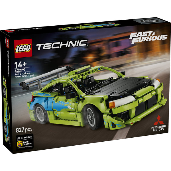LEGO Technic 42229 — Mașina Mitsubishi Eclipse din Fast and Furious – imagine 2