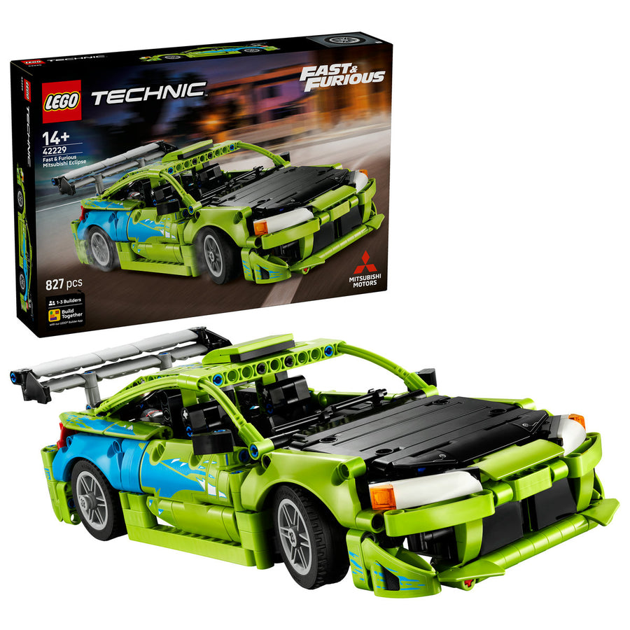 LEGO Technic 42229 — Mașina Mitsubishi Eclipse din Fast and Furious – imagine 1