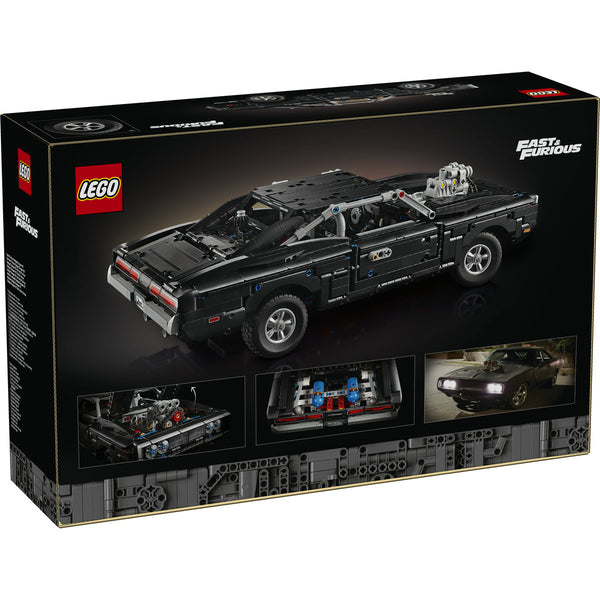 LEGO Technic 42231 — Mașina Dodge Charger R/T din Fast and Furious – imagine 3