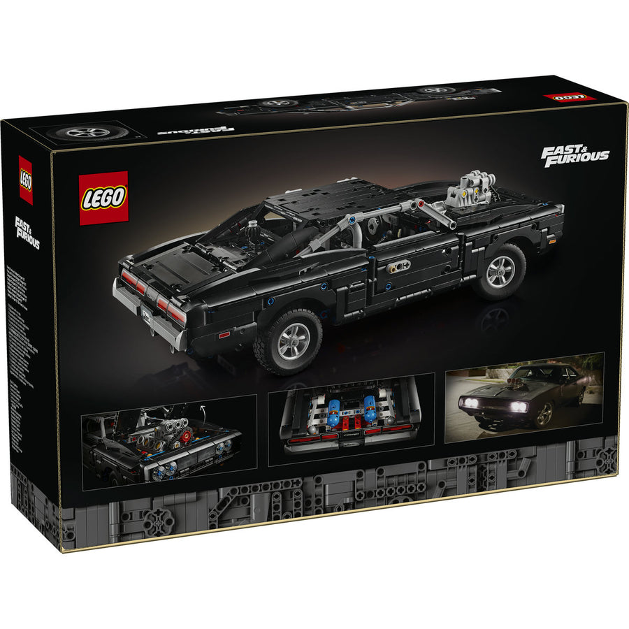 LEGO Technic 42231 — Mașina Dodge Charger R/T din Fast and Furious – imagine 3