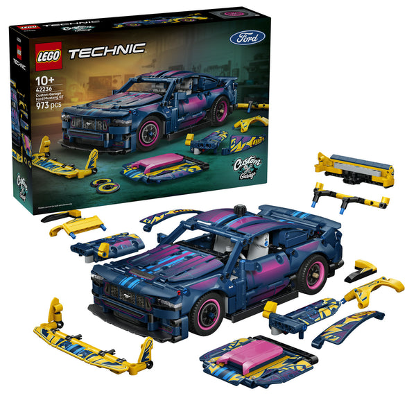 LEGO Technic 42236 — Mașină personalizată Ford Mustang GT