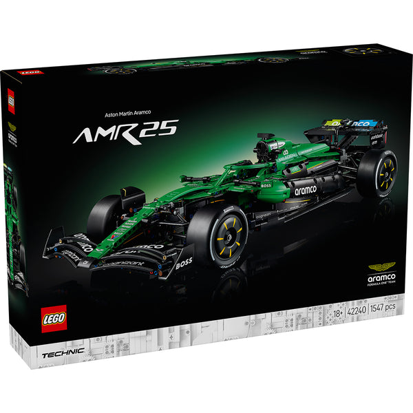 LEGO Technic 42240 — Masina F1 Aston Martin Aramco AMR25 – imagine 2