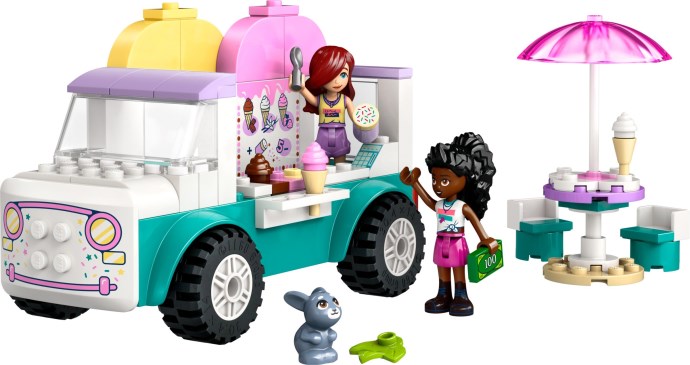 LEGO Friends 42644 — Furgoneta de înghetata în orasul Heartlake
