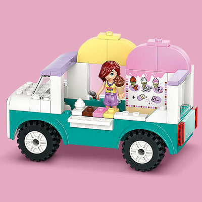 LEGO Friends 42644 — Furgoneta de înghetata în orasul Heartlake – imagine 9