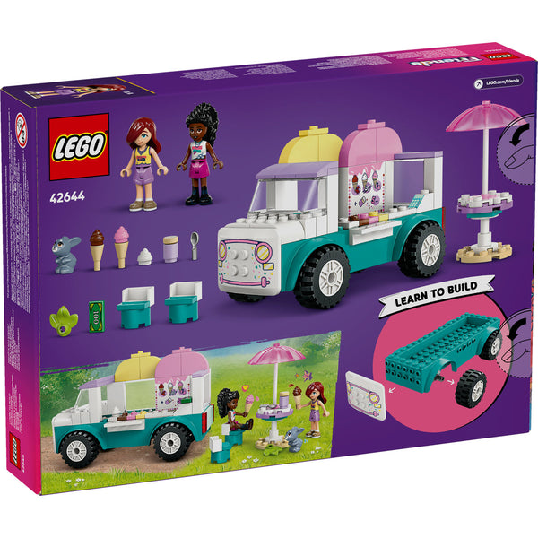LEGO Friends 42644 — Furgoneta de înghetata în orasul Heartlake – imagine 3