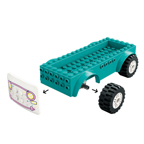 LEGO Friends 42644 — Furgoneta de înghetata în orasul Heartlake – imagine 4