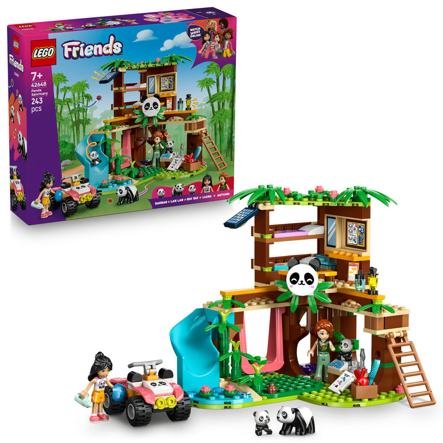 LEGO Friends 42648 — Îngrijirea animalelor de la refugiul pentru panda – imagine 1