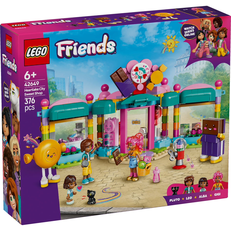 LEGO Friends 42649 — Magazinul de dulciuri din orasul Heartlake – imagine 2
