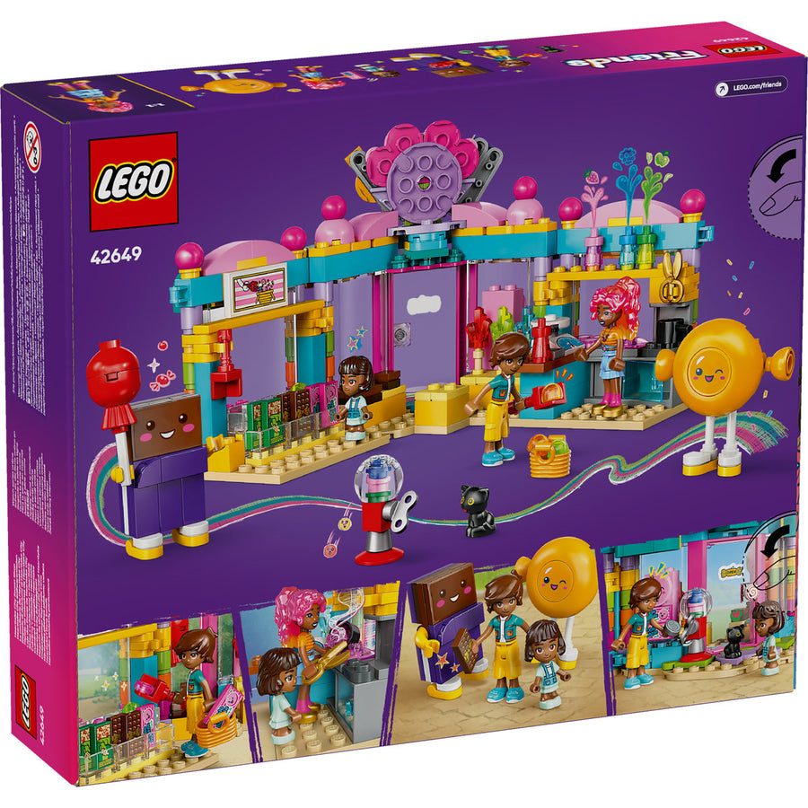 LEGO Friends 42649 — Magazinul de dulciuri din orasul Heartlake – imagine 3