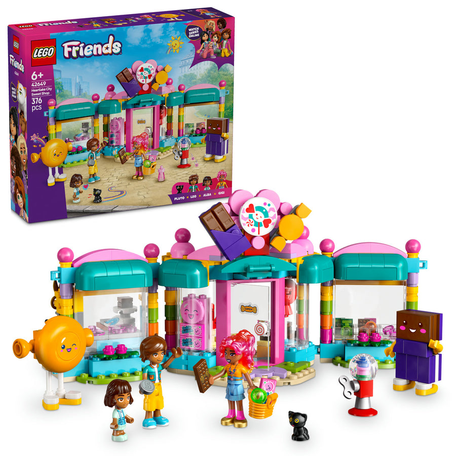 LEGO Friends 42649 — Magazinul de dulciuri din orasul Heartlake – imagine 1