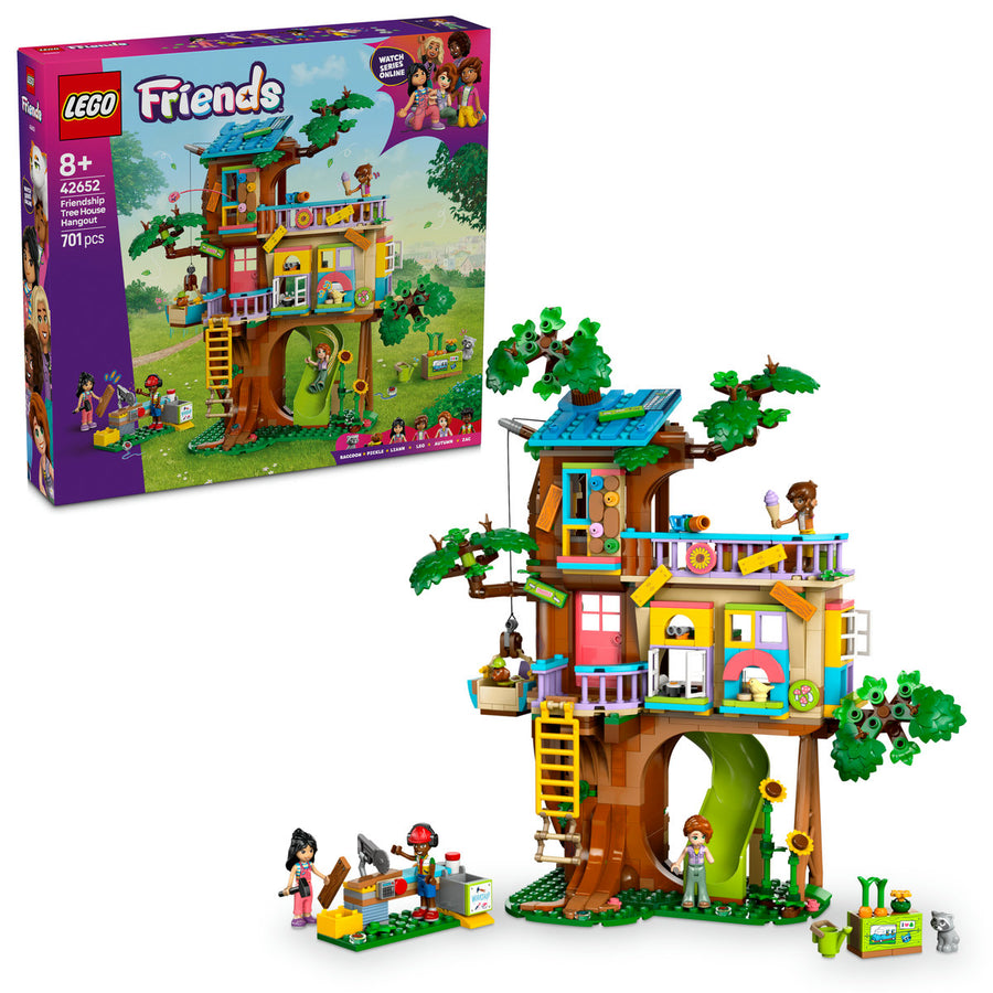 LEGO Friends 42652 — Momente cu prietenii la casa din copac – imagine 1