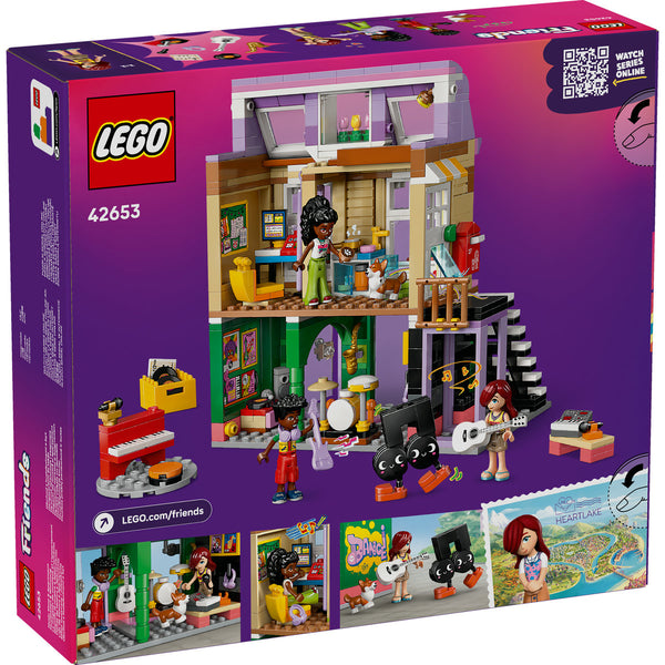 LEGO Friends 42653 — Magazin de muzică și apartament – imagine 3