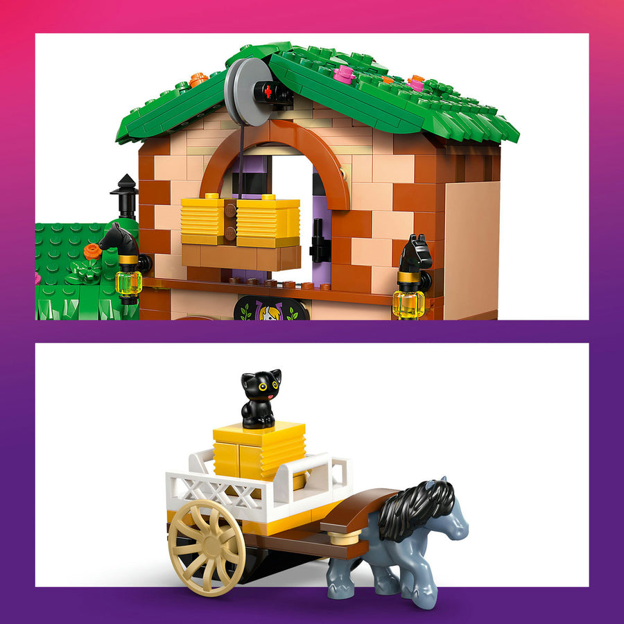 LEGO Friends 42654 — Fermă și grajd pentru ponei – imagine 4