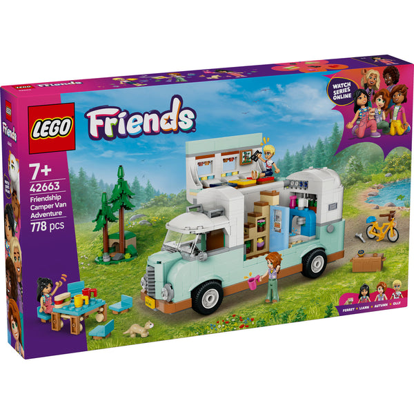 LEGO Friends 42663 — Aventura în rulota cu prietenii – imagine 2
