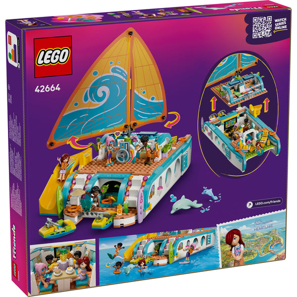 LEGO Friends 42664 — Călătoria aventuroasă cu barca – imagine 3