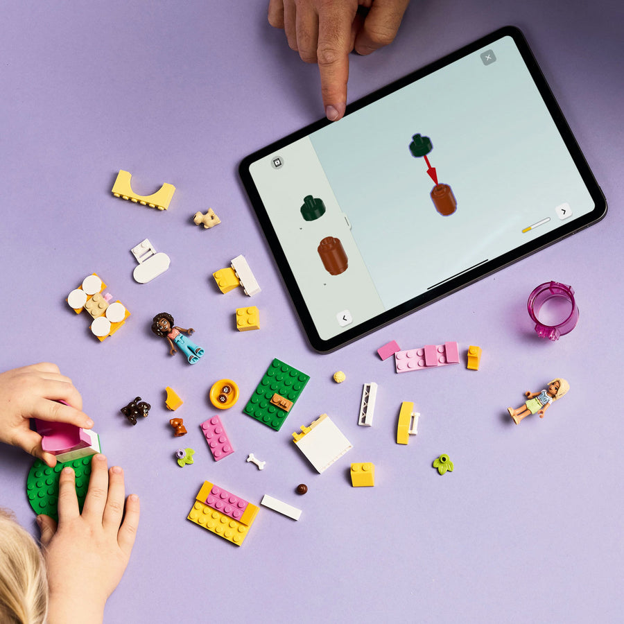 LEGO Friends 42665 — Loc de joacă pentru cățeluși – imagine 6