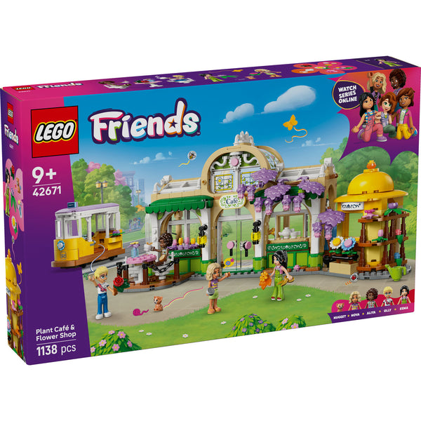 LEGO Friends 42671 — Cafenea cu multe plante și florărie – imagine 2