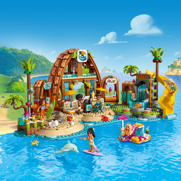 LEGO Friends 42673 — Stațiune de pe litoral pentru vacanță cu familia – imagine 8