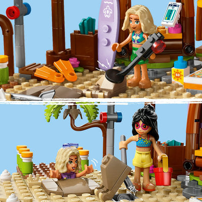 LEGO Friends 42673 — Stațiune de pe litoral pentru vacanță cu familia – imagine 9