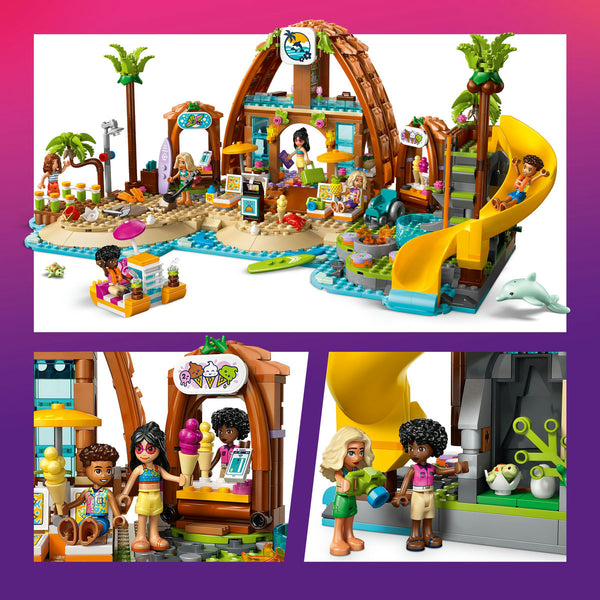 LEGO Friends 42673 — Stațiune de pe litoral pentru vacanță cu familia – imagine 5
