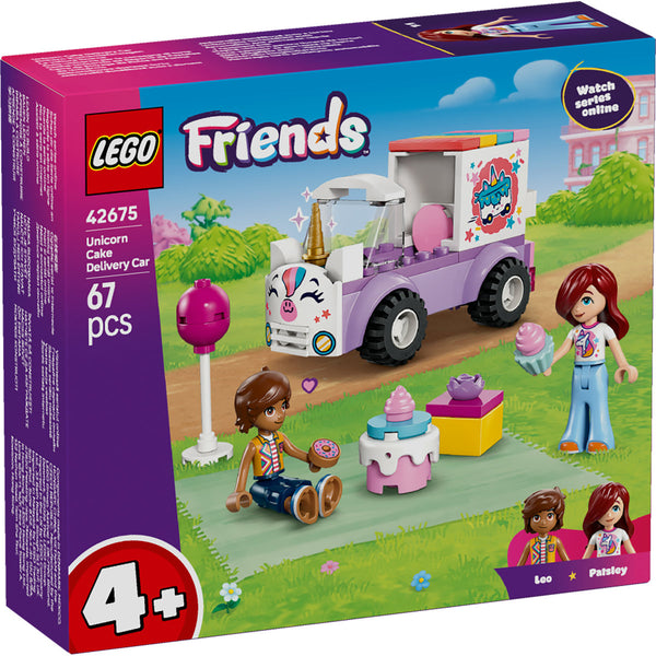 LEGO Friends 42675 — Mașină-unicorn pentru livrare de torturi – imagine 2