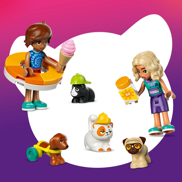 LEGO Friends 42676 — O zi distractivă în parcul acvatic – imagine 5