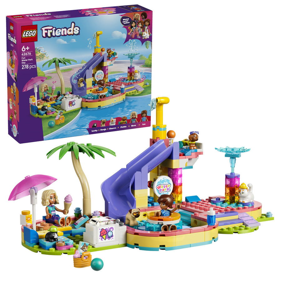 LEGO Friends 42676 — O zi distractivă în parcul acvatic – imagine 1