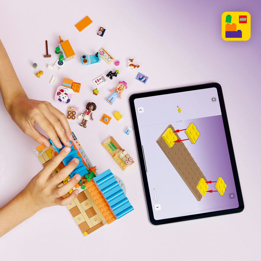 LEGO Friends 42677 — Brutărie cu bunătăți pentru câini – imagine 6