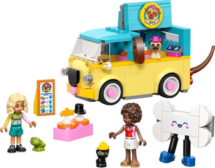 LEGO Friends 42678 — Furgonetă cu accesorii pentru animale de companie