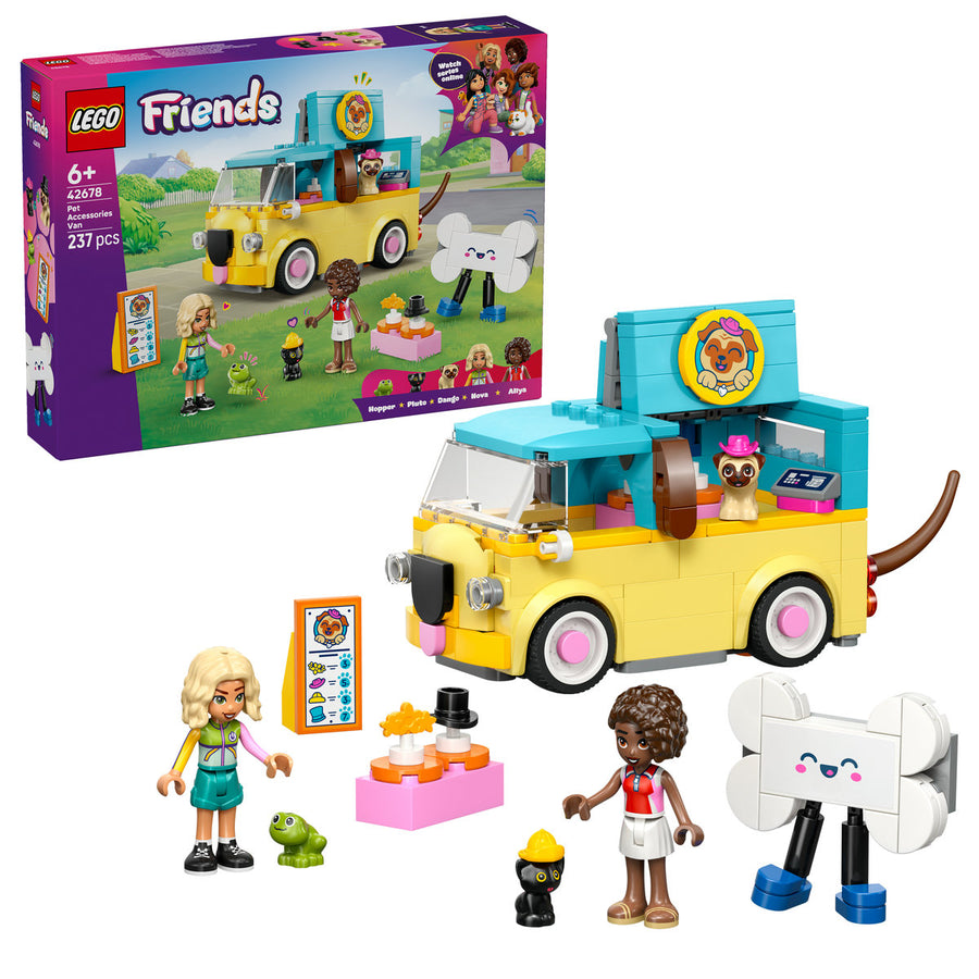LEGO Friends 42678 — Furgonetă cu accesorii pentru animale de companie – imagine 1