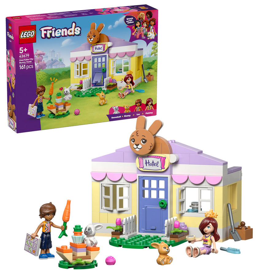 LEGO Friends 42679 — Hotel pentru iepurași în orașul Heartlake – imagine 1