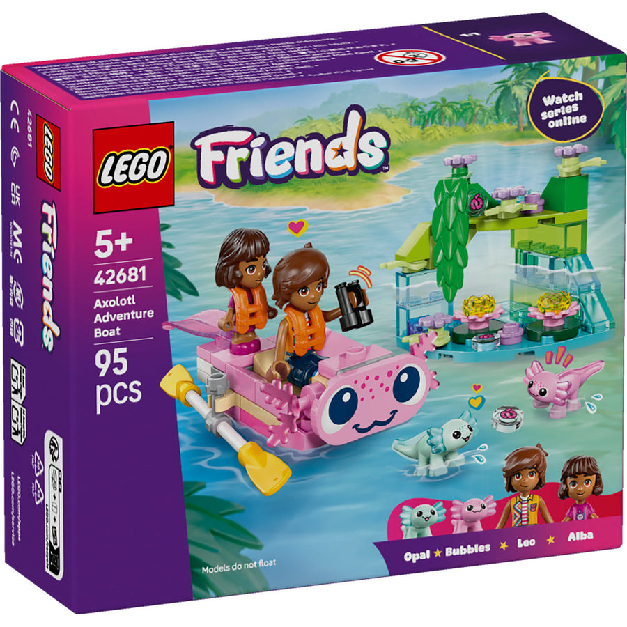 LEGO Friends 42681 — Barcă-axolotl pentru aventuri – imagine 2