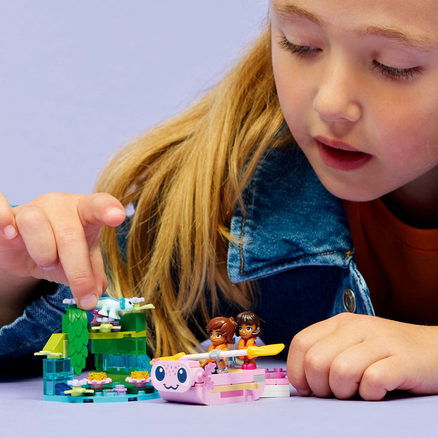 LEGO Friends 42681 — Barcă-axolotl pentru aventuri – imagine 4