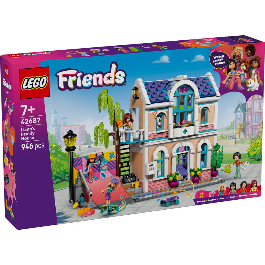 LEGO Friends 42687 — Casa familiei lui Liann – imagine 2