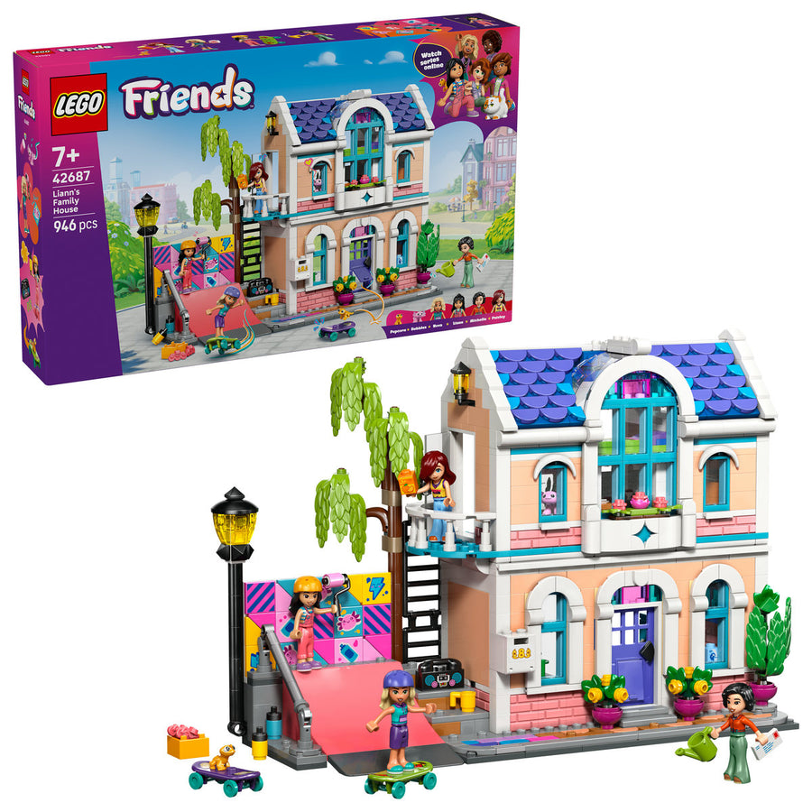 LEGO Friends 42687 — Casa familiei lui Liann – imagine 1