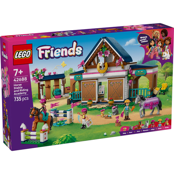 LEGO Friends 42688 — Grajd de cai și academie de echitație – imagine 2