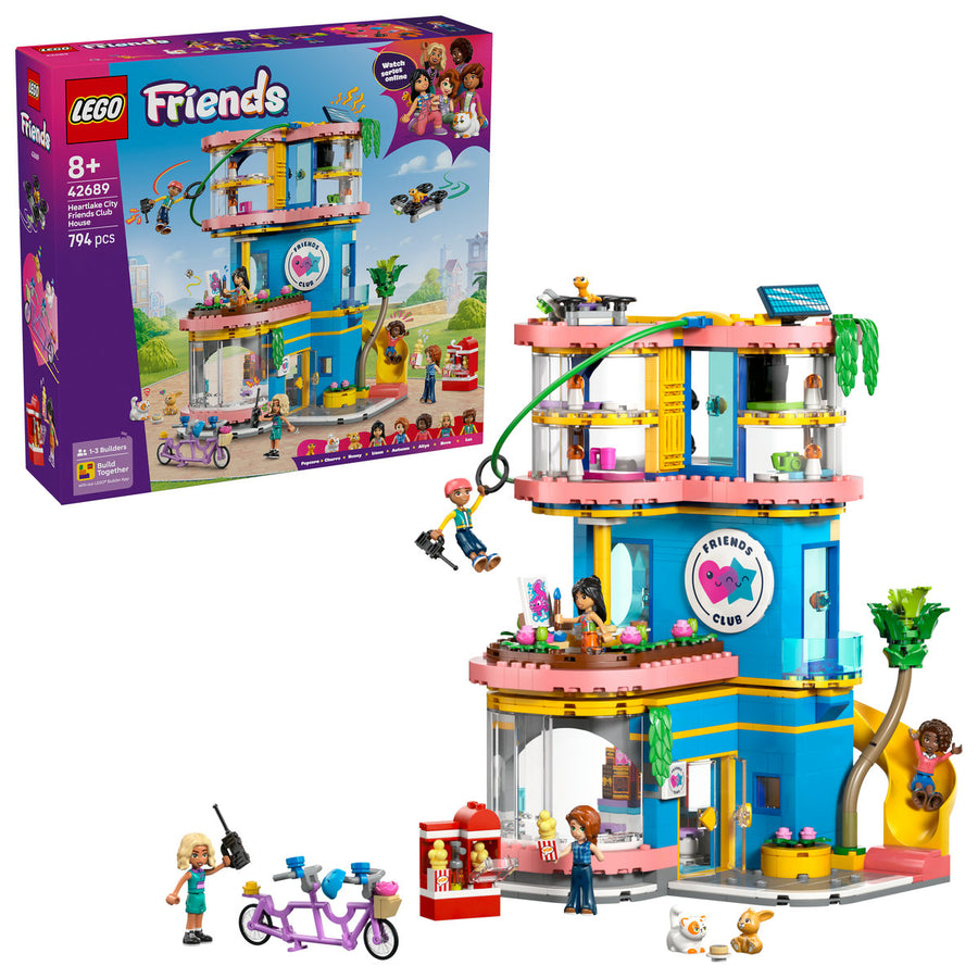 LEGO Friends 42689 — Clubul prietenilor din orașul Heartlake – imagine 1