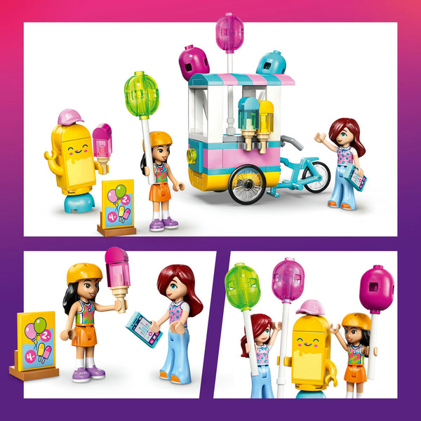 LEGO Friends 42692 — Stand cu înghețată și baloane – imagine 7