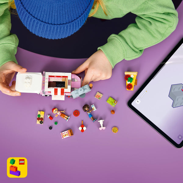 LEGO Friends 42694 — Furgonetă de pizza – imagine 6