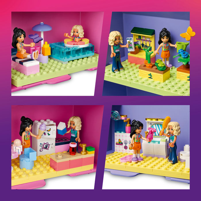 LEGO Friends 42697 — Valiză-căsuță de păpuși creativă – imagine 9