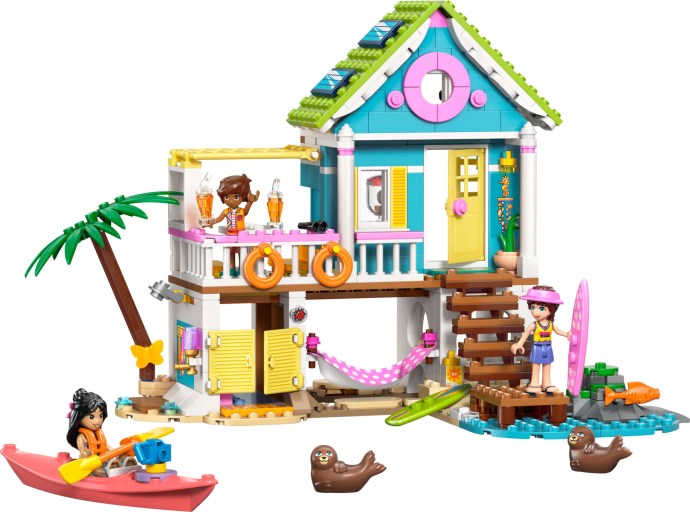 LEGO Friends 42699 — Casă pe plajă cu foci