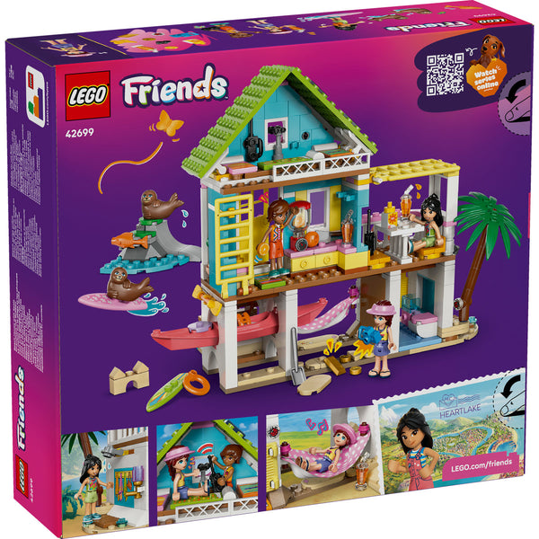 LEGO Friends 42699 — Casă pe plajă cu foci – imagine 3