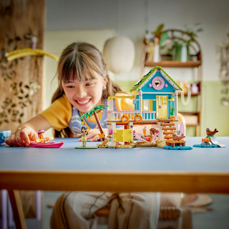 LEGO Friends 42699 — Casă pe plajă cu foci – imagine 4