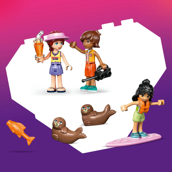 LEGO Friends 42699 — Casă pe plajă cu foci – imagine 5