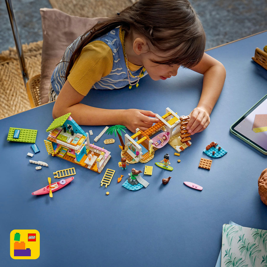 LEGO Friends 42699 — Casă pe plajă cu foci – imagine 6