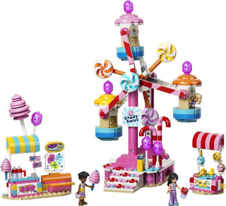 LEGO Friends 42700 — Roată Ferris cu bomboane și brioșe