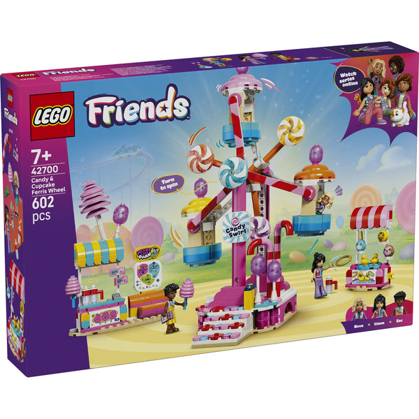 LEGO Friends 42700 — Roată Ferris cu bomboane și brioșe – imagine 2