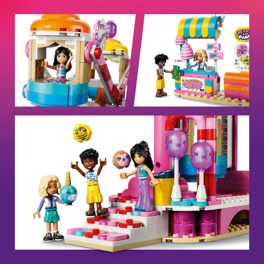 LEGO Friends 42700 — Roată Ferris cu bomboane și brioșe – imagine 7