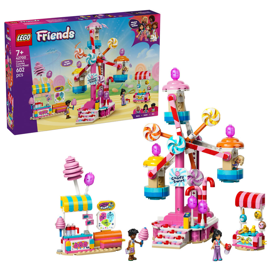 LEGO Friends 42700 — Roată Ferris cu bomboane și brioșe – imagine 1